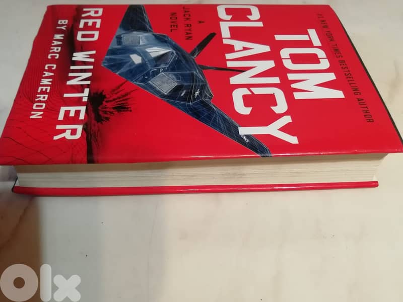 Tom Clancy Red Winter, A Jack Ryan Novel, By Marc Cameron hardcover 2