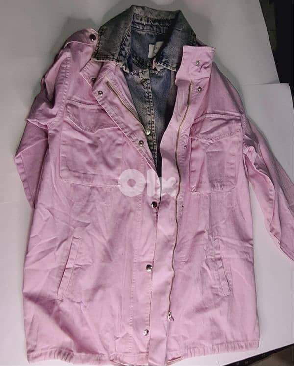 جاكيت جينز مع قميص 0