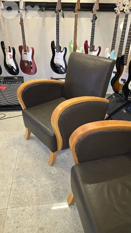 Hardwood Armchairs 0