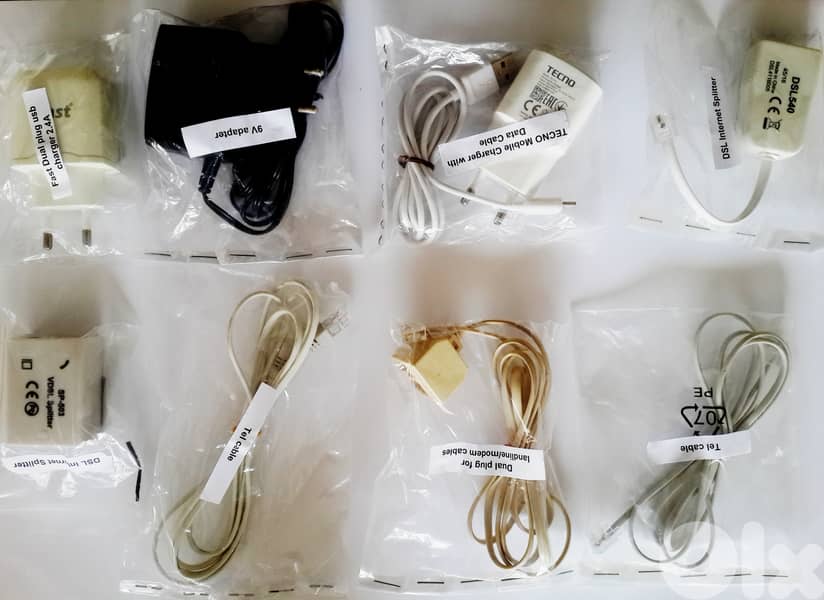 PC/TV/Mobile electronic cables and adapters 3