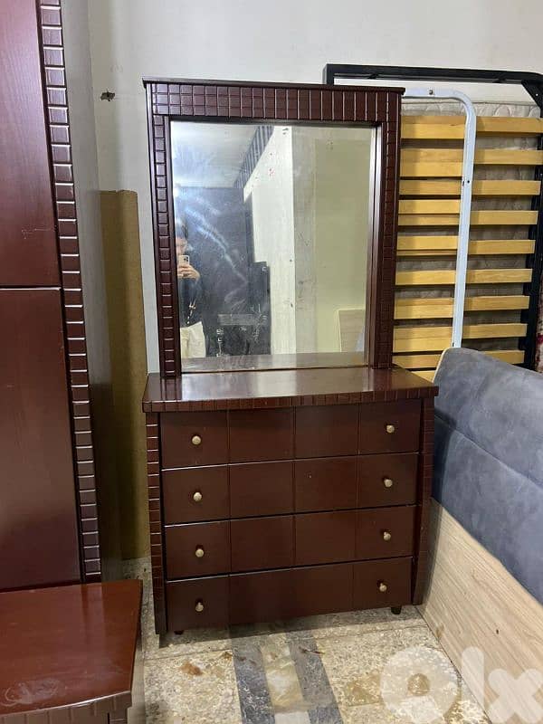 اوضة نوم شغل توصاية ملبسة قشرة زان 3