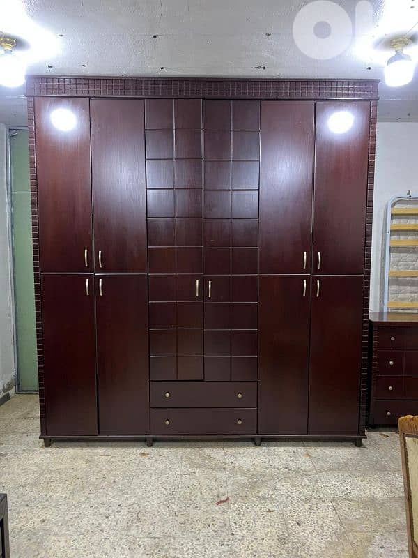 اوضة نوم شغل توصاية ملبسة قشرة زان 5