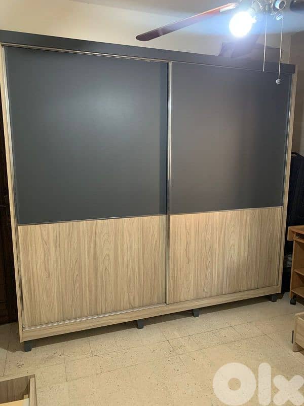 اوضة نوم شغل بيوتي هوم تختين شبه جديدة سحاب 0