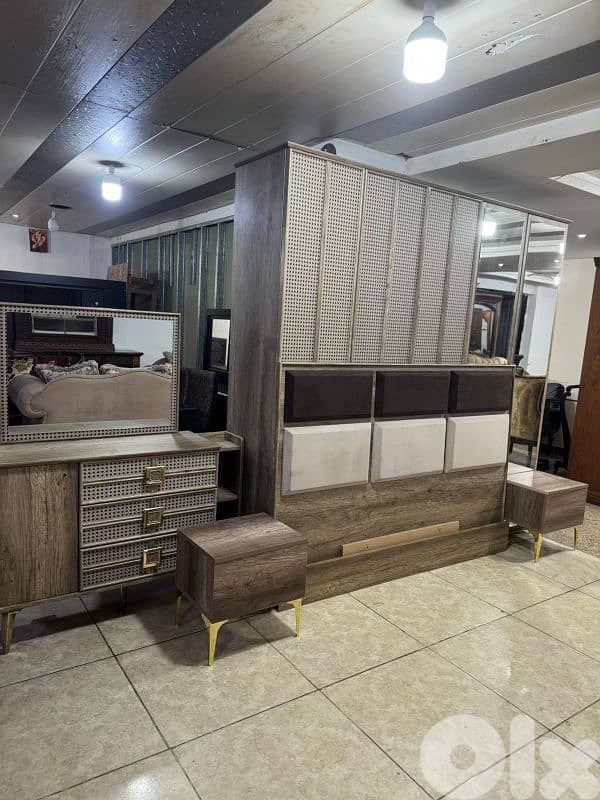 اوضة نوم مودرن تركية كتير مرتبة 1