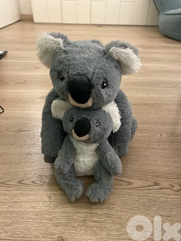 Koala and his baby toy 0