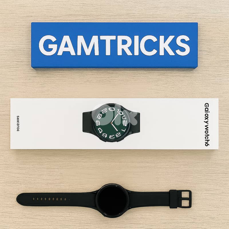 Samsung galaxy watch 6 classic (open box) with two free strap 0