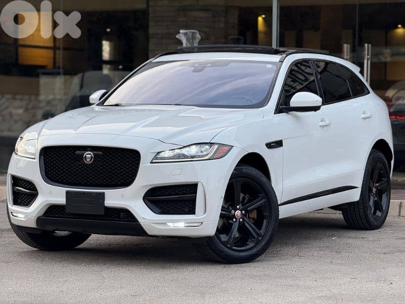 Jaguar F-pace R Sport 2017 V6 CLEAN CARFAX 0