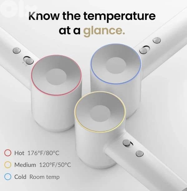 Laifen Swift Pearl White hair dryer (LF03-WHS-EU)  /4$ delivery. 1