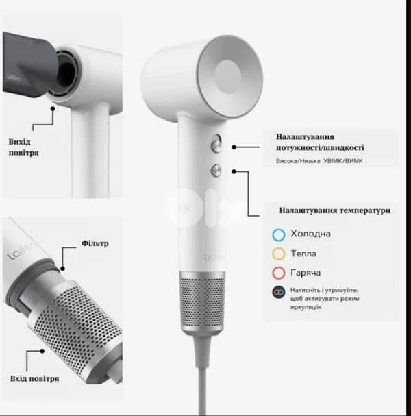 Laifen Swift Pearl White hair dryer (LF03-WHS-EU)  /4$ delivery. 10