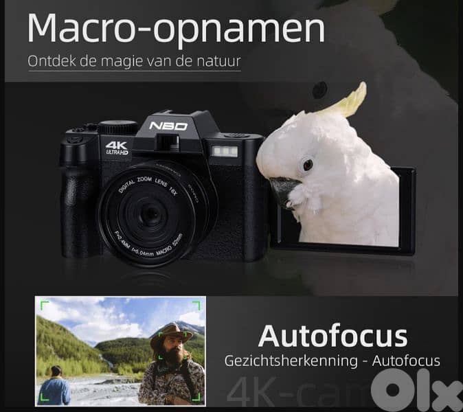 NBD S100 digital Camera 48MP 4K Video 3.0 Inch Flip Screen/4$ delivery 7