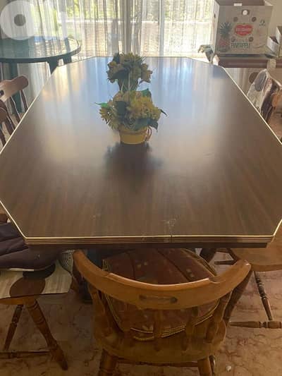 سفرا 8كراسي مع مكتبه