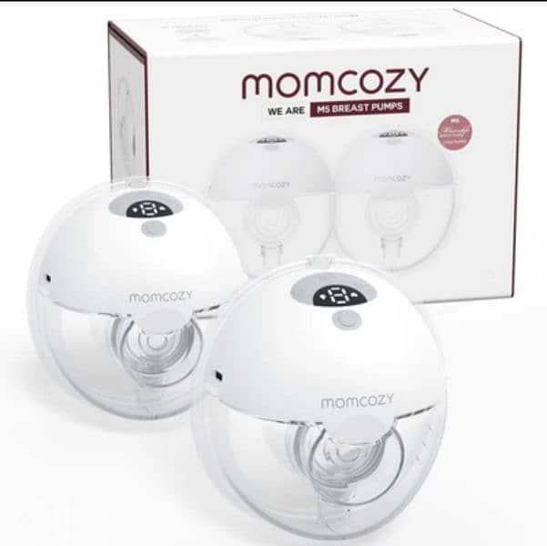 MOMCOZY M5 wearable DOUBLE BREAST PUMP/4$ delivery 0