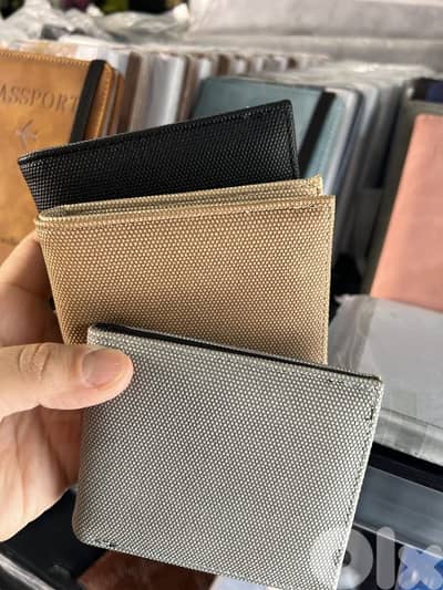 Stylish Fabric Bi-Fold Wallet for Men – Multiple Colors