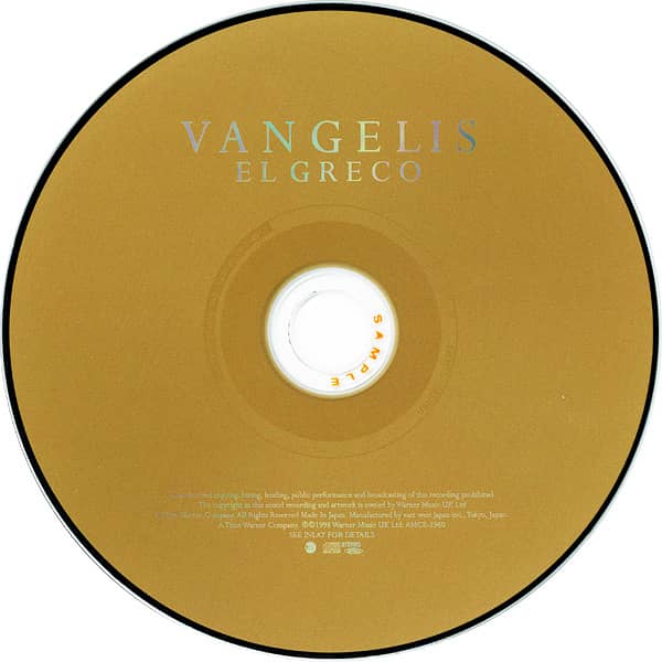 Vangelis – El Greco 1