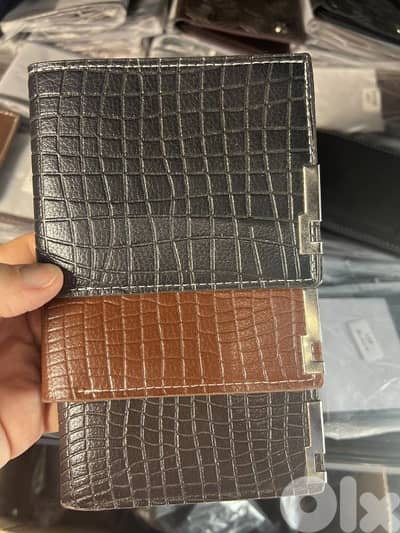 Stylish Crocodile-Pattern Men's Wallets