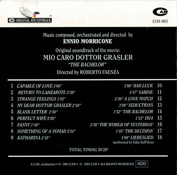 Ennio Morricone  ( RARE CD) 4