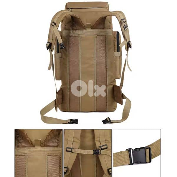 Military Tactical Backpack with Multiple Compartments and Straps 4