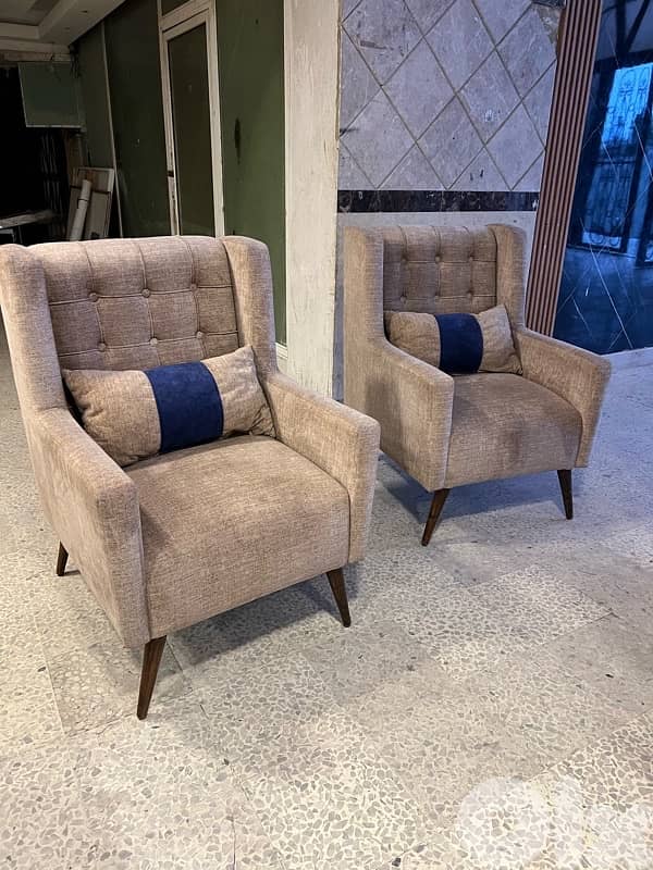 صالون جديد مستخدم اسبوع 4 قطع كلو زان 3