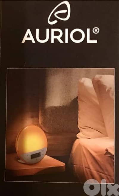 auriol light alarm clock