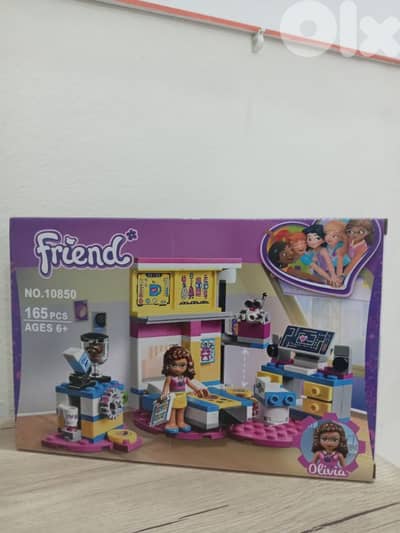 friend building block doctor set