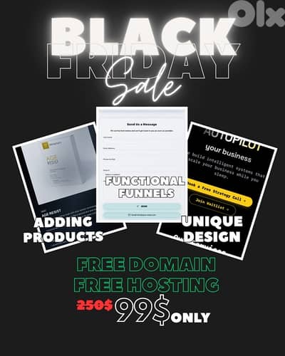 fully functional website 99$