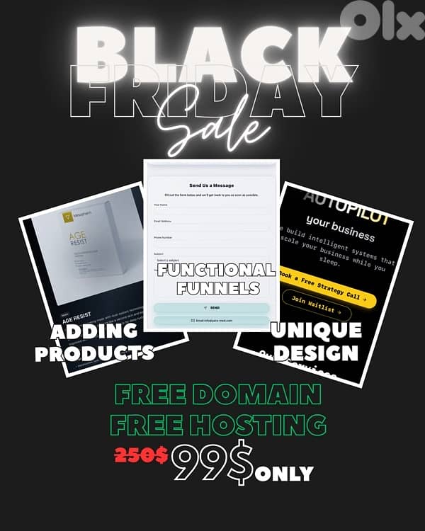 fully functional website 99$ 0