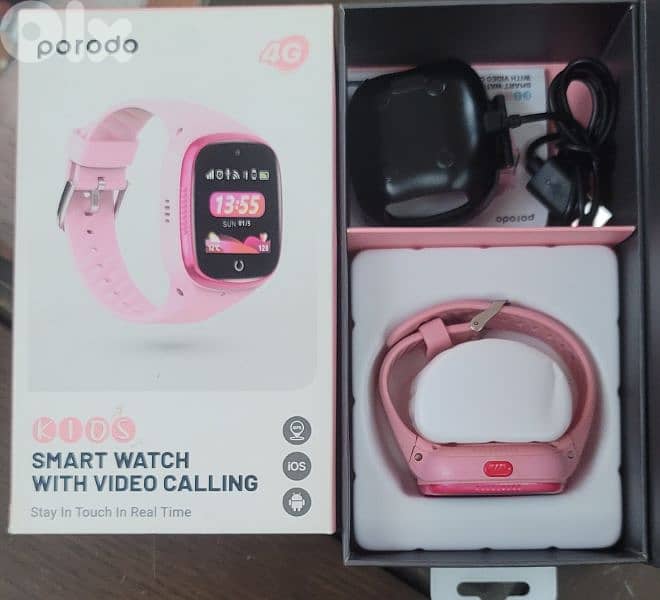 kids smart watch with video calling 3