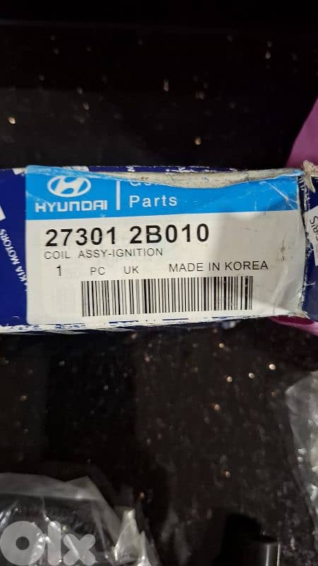 2 Coils Mobis  and 1 Crank shaft sensor for kia 1