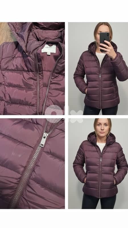 jacket burgundy size small/ brand koton/ new 0