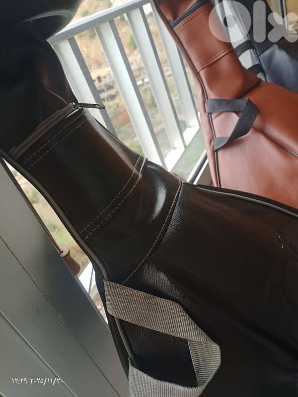 شنطة عود جلد تركي ممتاز 6