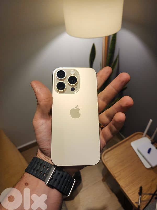 Iphone 16 pro 256 gb Desert 100% battery used 6months 1