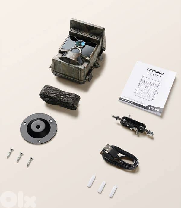 CEYOMUR 4K 30fps Solar Trail Camera, WiFi Bluetooth 46MP/4$ delivery 3