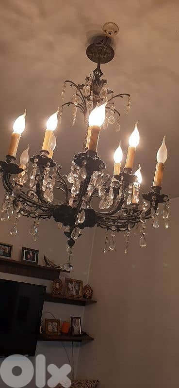 تريا ١٢ لمبة نحاس قديم 0