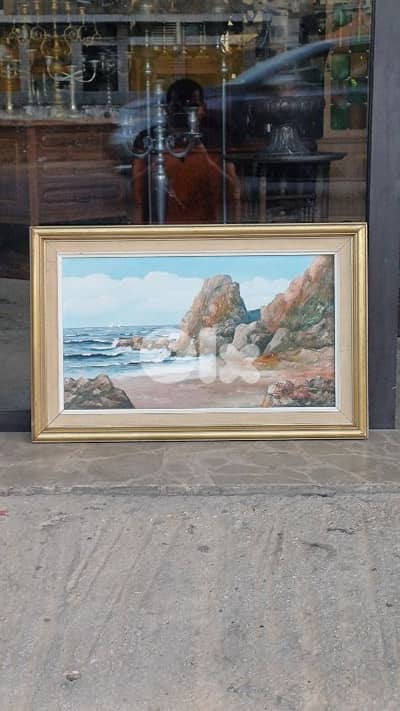 لوحة رسم زيتي اوروبية