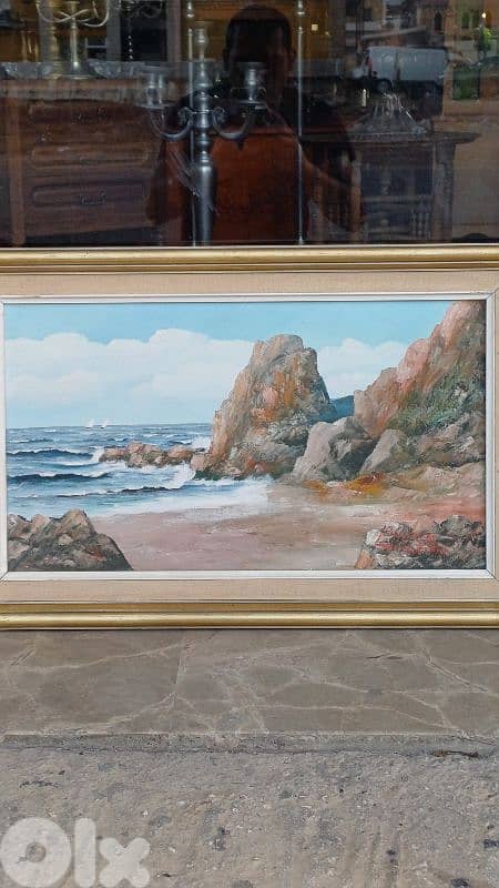 لوحة رسم زيتي اوروبية 2