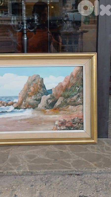 لوحة رسم زيتي اوروبية 3