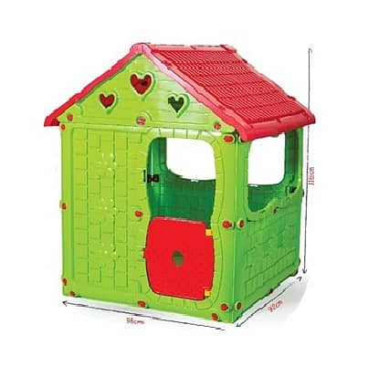 Simsek Lightning Plastic Play House 92 x 98 x 116 cm- بيت لعب بلاستيكي 1