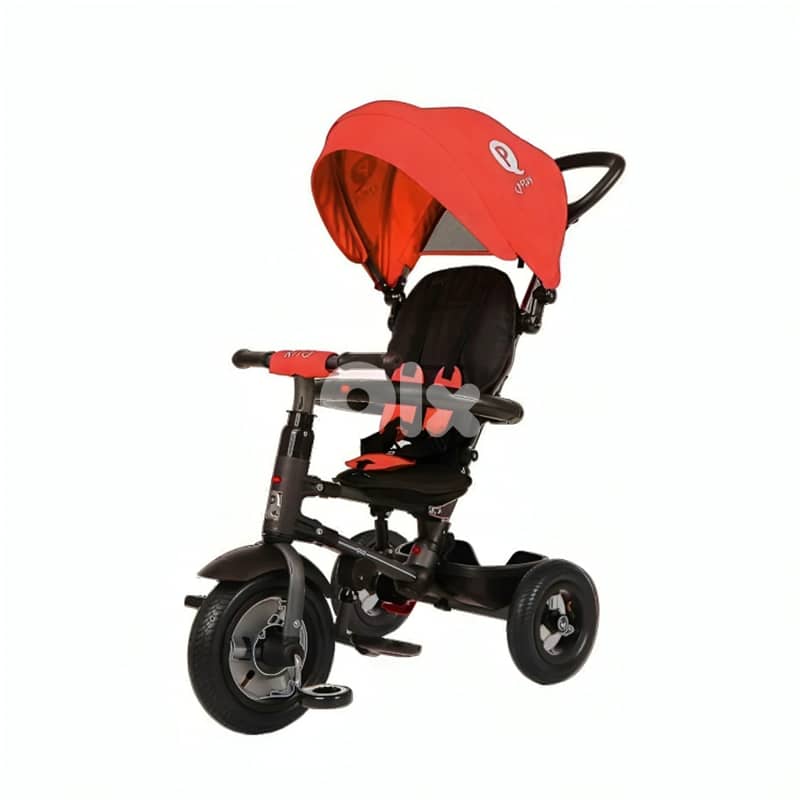 Ride-on Tricycle with Canopy - دراجة ثلاثية للأطفال مع مظلّة 0