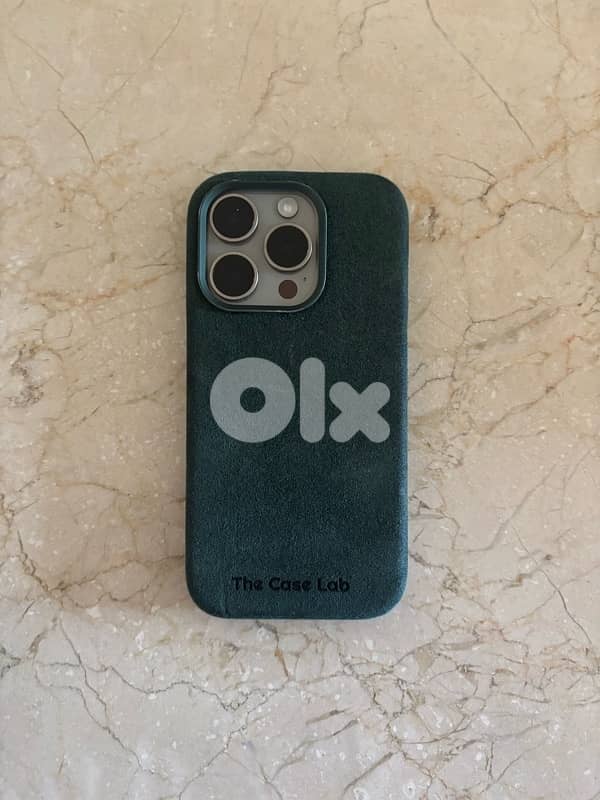 Iphone 15 pro Premium Alcantara case 5