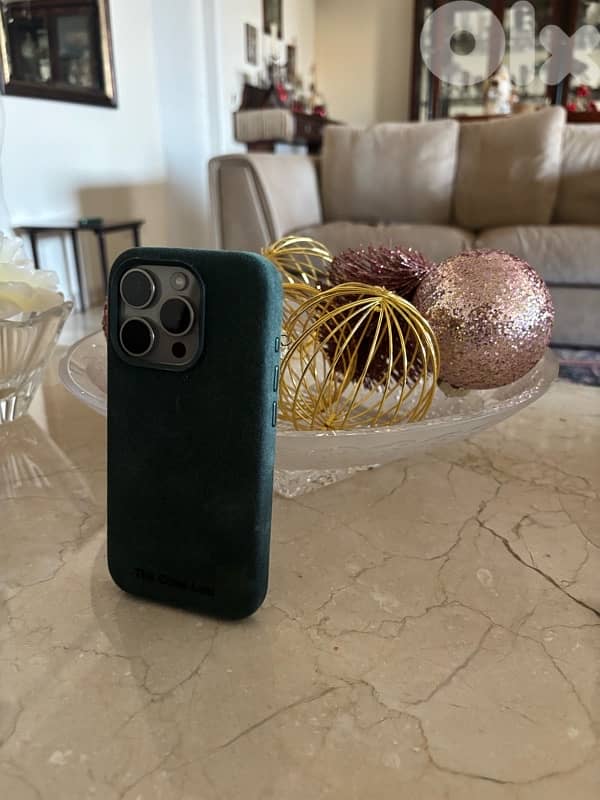 Iphone 15 pro Premium Alcantara case 6