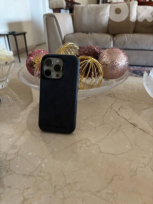 Iphone 15 pro Premium Alcantara case 10