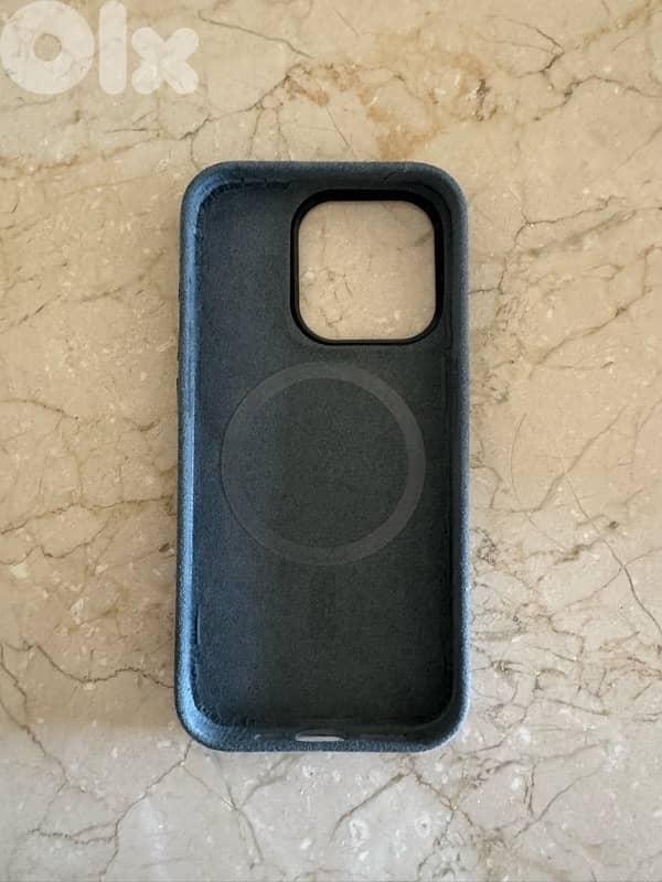 Iphone 15 pro Premium Alcantara case 13