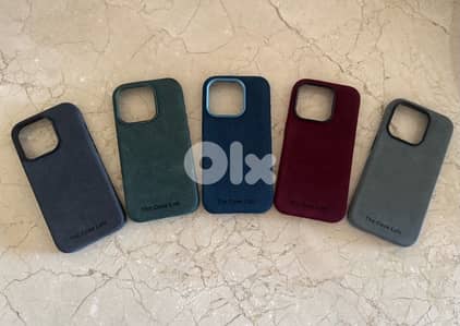 Iphone 15 pro Premium Alcantara case