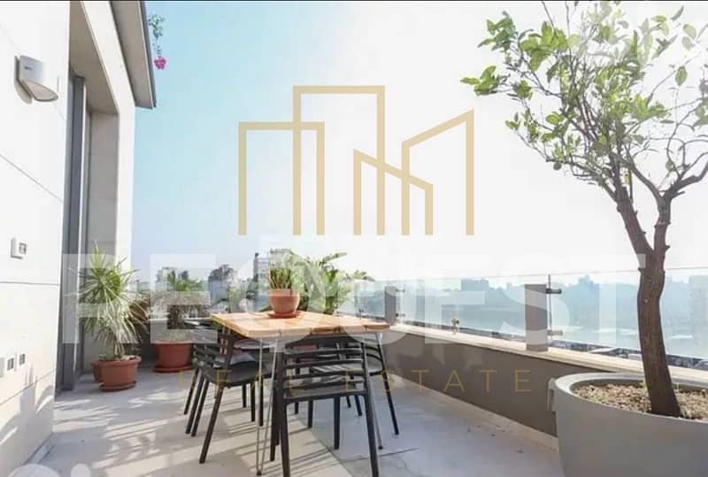 Apartment with Terrace For Rent in Badaro شقة مع تراس للإيجار في بدارو 0