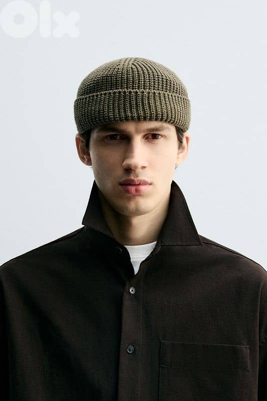 ZARA SHORT KNIT BEANIE 4