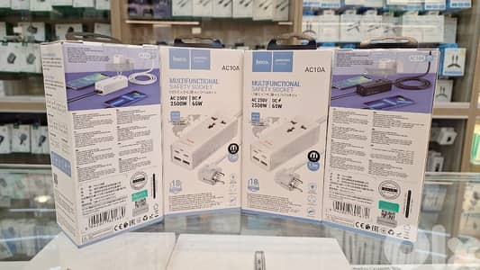 HOCO MULTIFUNCTIONAL SAFETY SOCKET AC10A