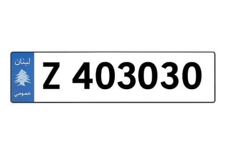 Special 6 digits Car Plate Number