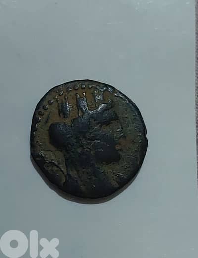 Phoencia Ancient small Bronze Coin Tyre mint year aorund 103 BC