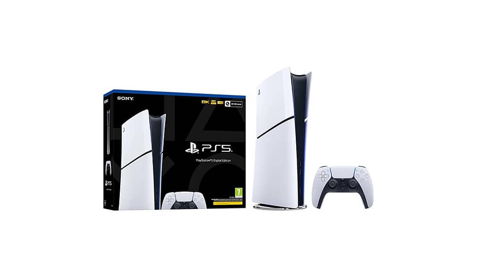 PS5 Playsation 5 slim 1TB Digital Edition Console - European Version 1