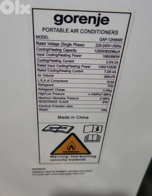 ac portable 12000btu 1